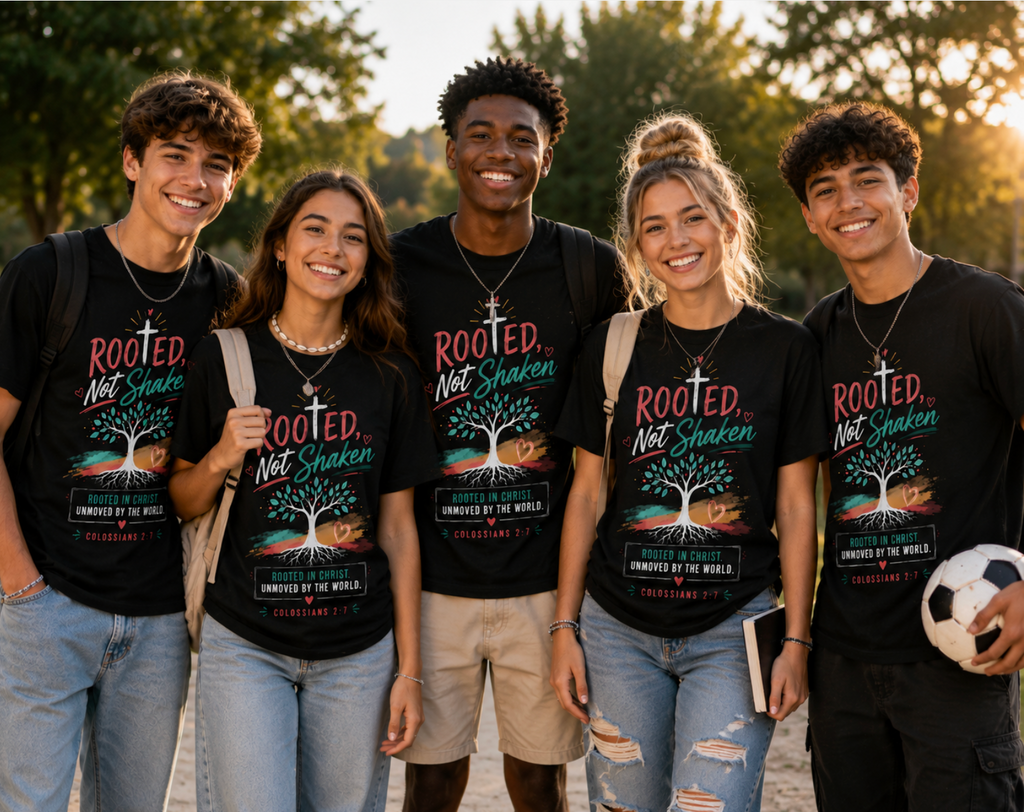 Rooted Teenager Faith Tee / BEAR FRUIT