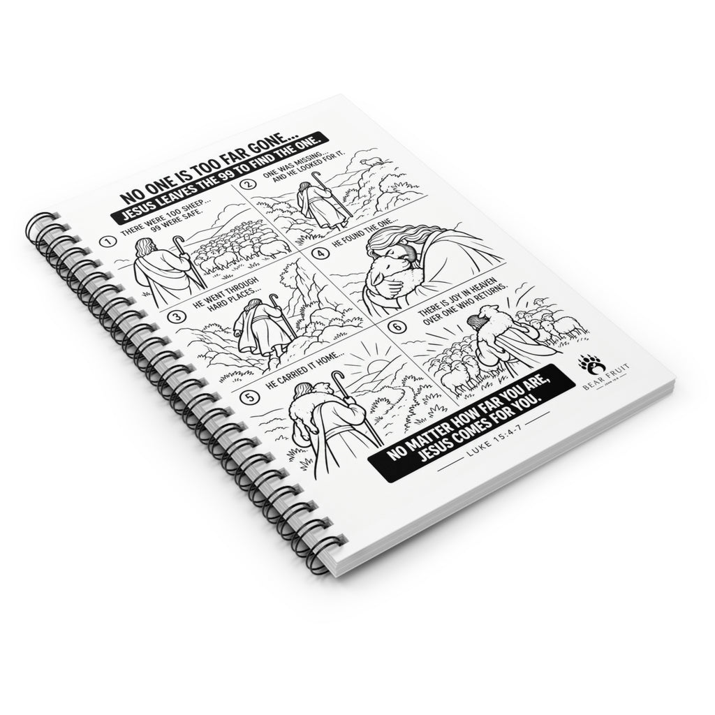 The One- No One Is Too Far Gone Spiral Notebook |