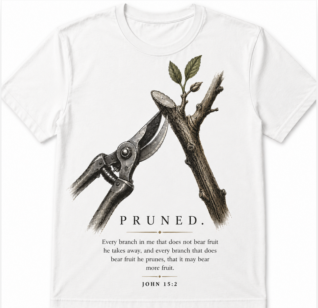 Pruned  Faith T-Shirt / BEAR FRUIT