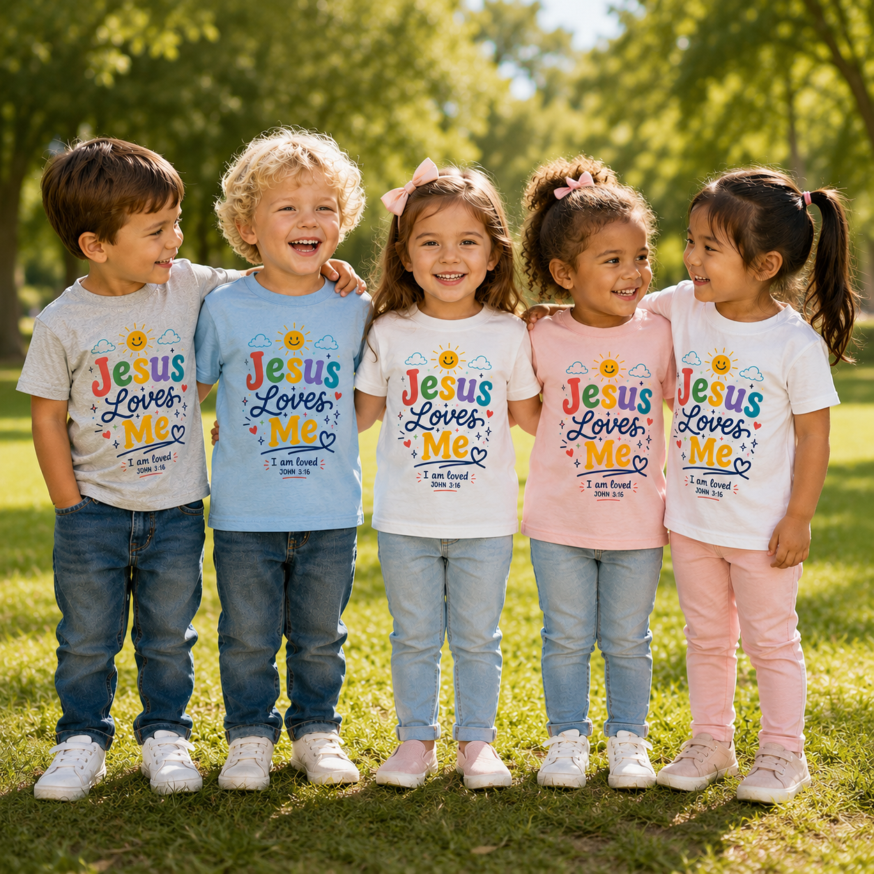 Jesus Loves Me Toddler Tee