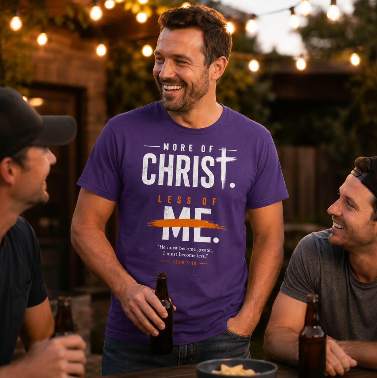 More of Christ Tee / Faith Inspired / BEAR FRUIT