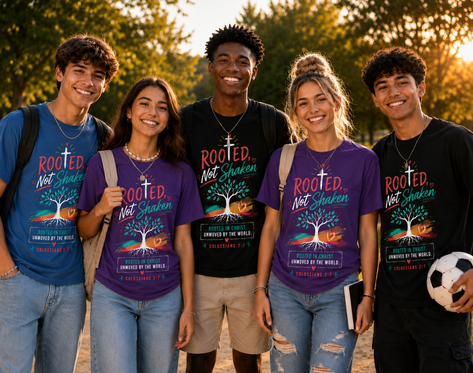 Rooted Teenager Faith Tee / BEAR FRUIT