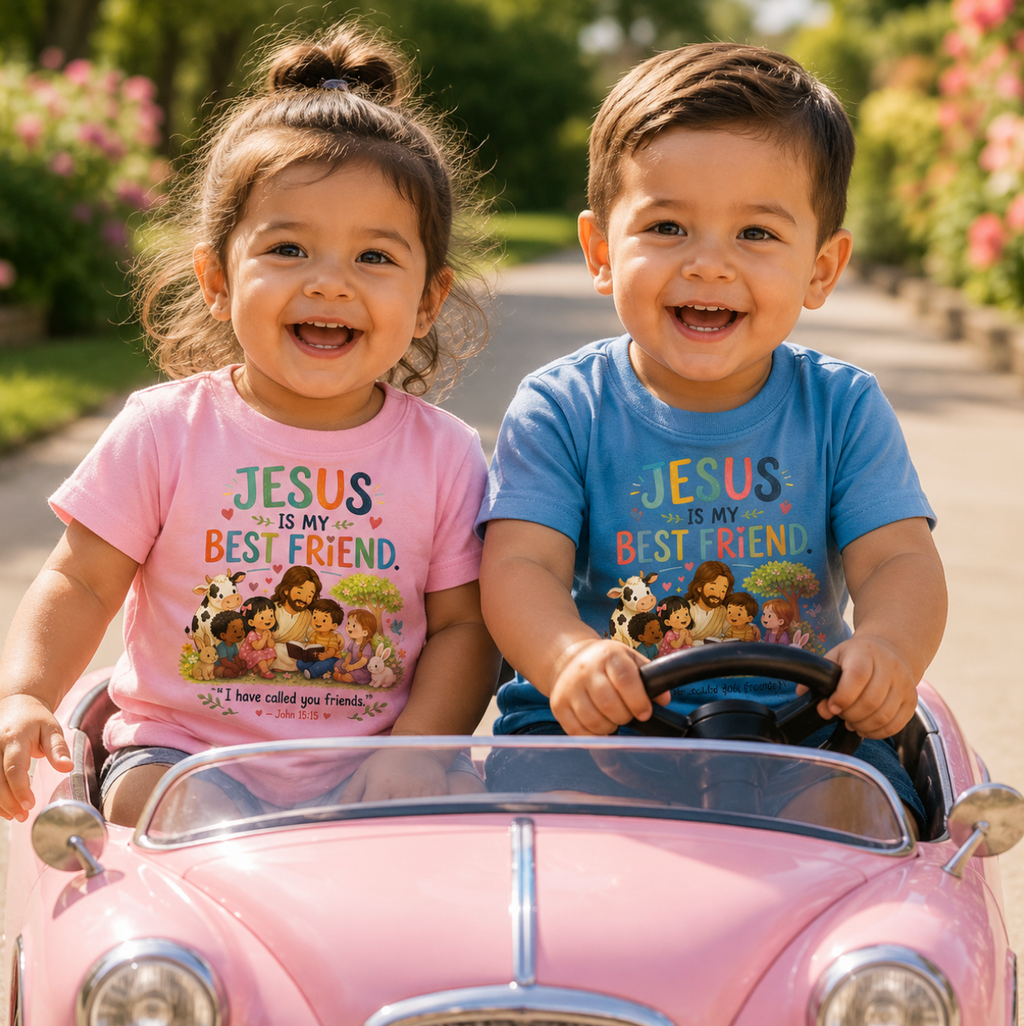Best Friend Toddler Tee / BEAR FRUIT