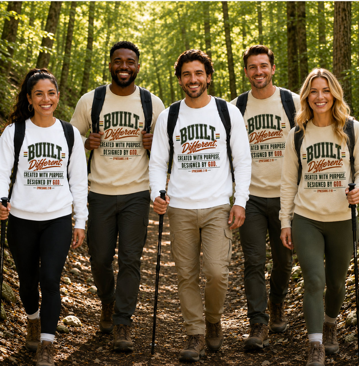 Built Different Crewneck Sweatshirt