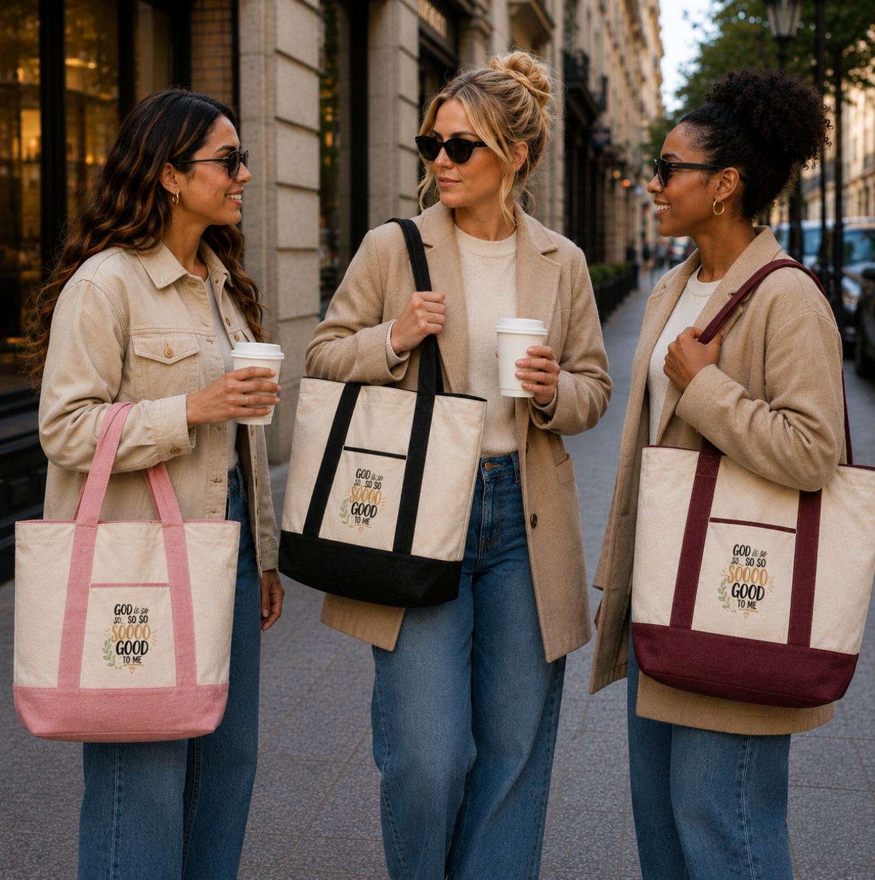 Bear Fruit Canvas Tote Bag