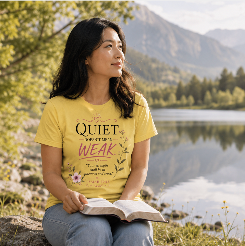 Quiet — Women's Faith Tee