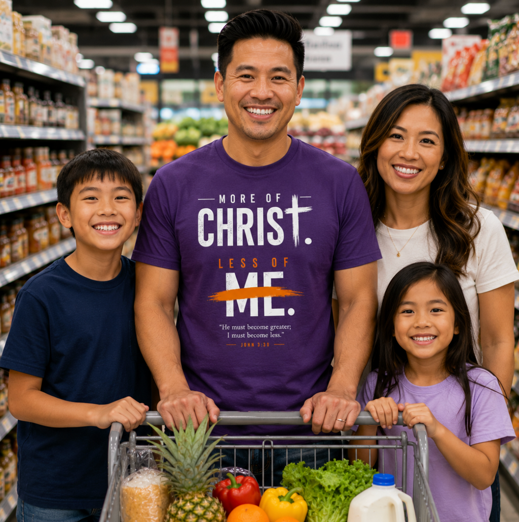 More of Christ Tee / Faith Inspired / BEAR FRUIT