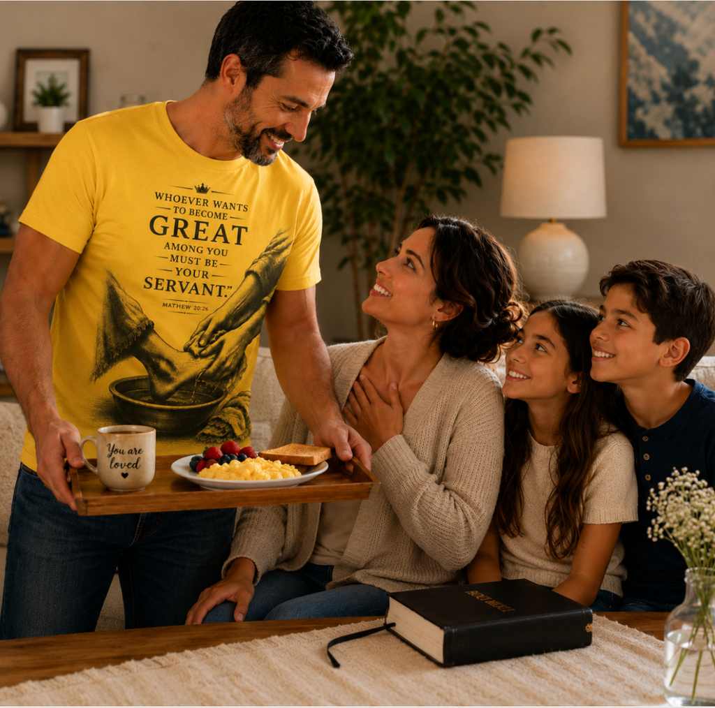 Servant Man Tee / Premium Cotton T-Shirt / BEAR FRUIT