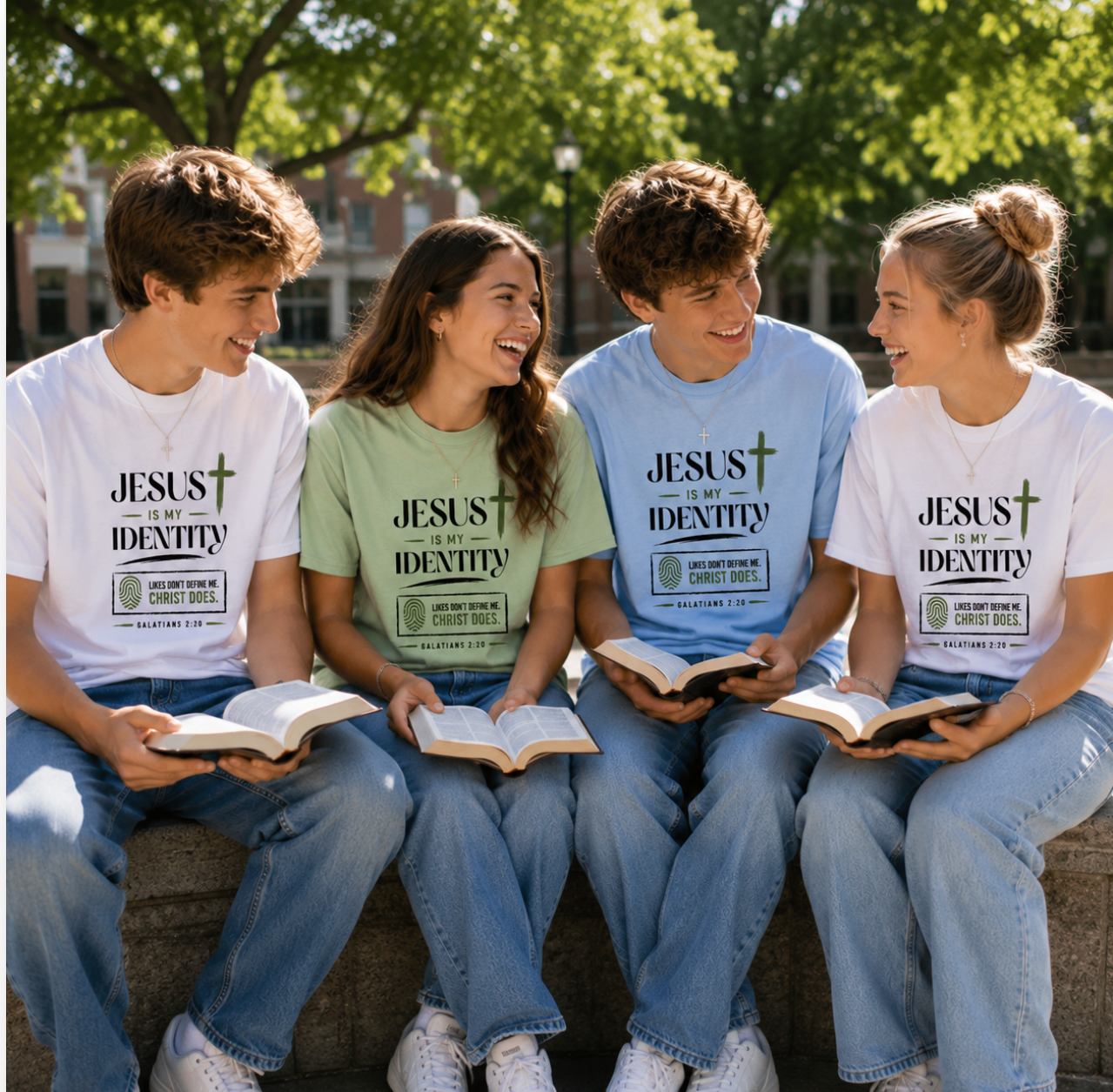 Identity Tee for Teenagers / BEAR FRUIT
