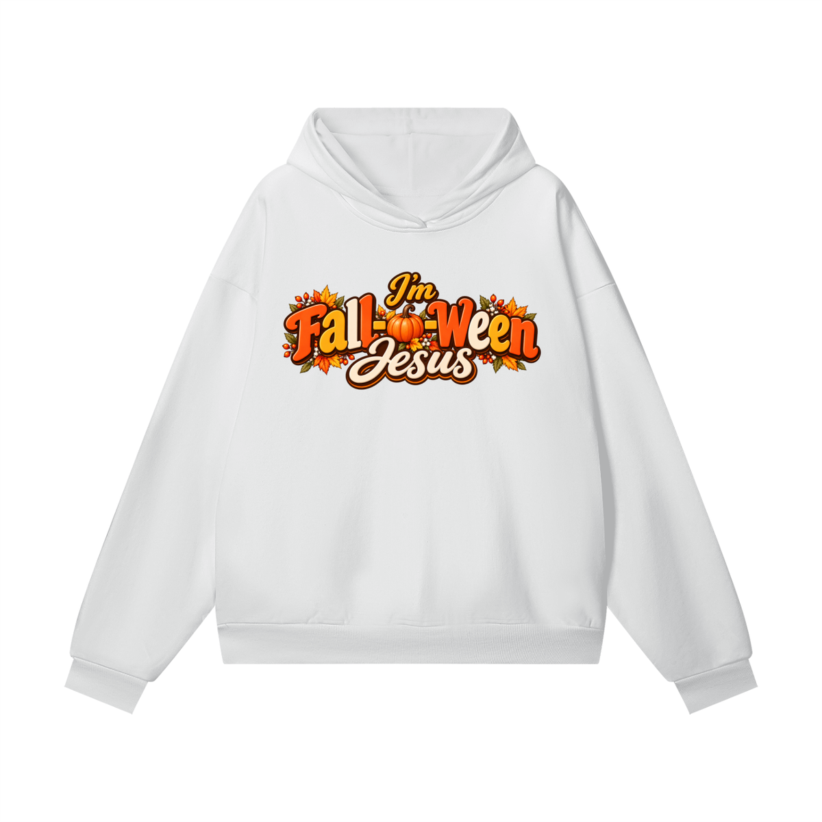 I'm Fall-O-Ween Jesus- Oversize fleece hoodie