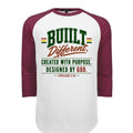 WHITE / MAROON - T200 - FRONT